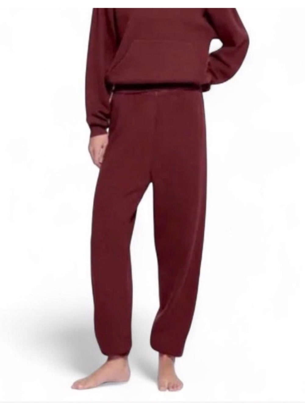 SKIMS COTTON FLEECE CLASSIC JOGGER & HOODIE SET